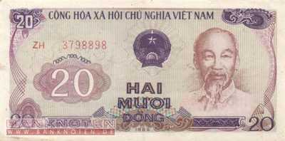 Vietnam - 20  Dong (#094a_AU)