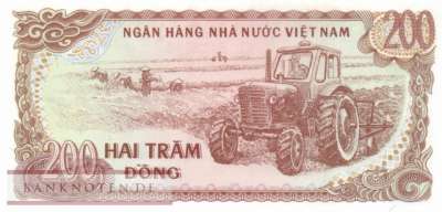 Vietnam - 200 Dong (#100a_UNC)