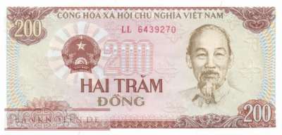 Vietnam - 200 Dong (#100a_UNC)