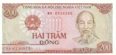 Vietnam - 200  Dong (#100c_UNC)