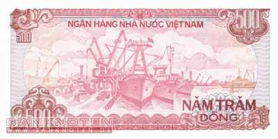 Vietnam - 500  Dong (#101a-2_UNC)
