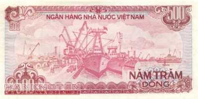 Vietnam - 500 Dong (#101b_UNC)