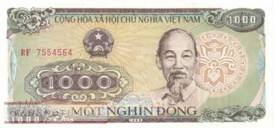 Vietnam - 1.000  Dong (#106a-1_UNC)