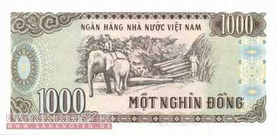 Vietnam - 1.000  Dong (#106a-2_UNC)