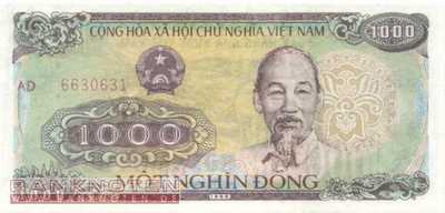 Vietnam - 1.000  Dong (#106b_UNC)