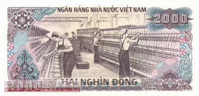 Vietnam - 2.000 Dong (#107b_UNC)