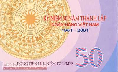 Vietnam - 50  Dong in Folder (#118aF_UNC)