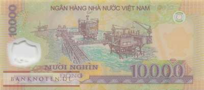 Vietnam - 10.000  Dong (#119p_UNC)