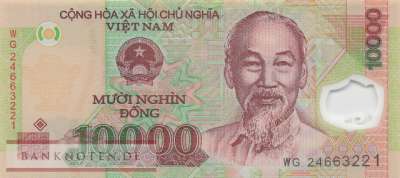 Vietnam - 10.000  Dong (#119p_UNC)