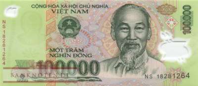 Vietnam - 100.000  Dong (#122o_UNC)