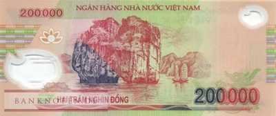 Vietnam - 200.000  Dong (#123f_UNC)