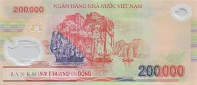 Vietnam - 200.000  Dong (#123j_UNC)