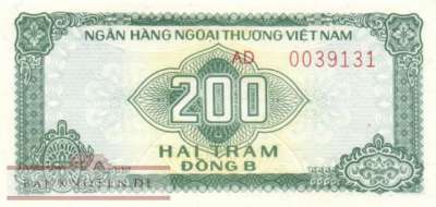 Vietnam - 200  Dong (#FX04a-2_UNC)