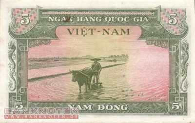 Vietnam, South - 5  Dong (#002a_AU)