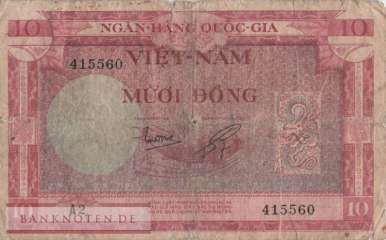 Vietnam/Süd - 10  Dong (#003a_G)