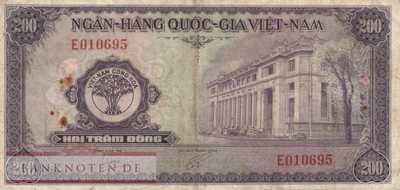 Vietnam, South - 200  Dong (#009a_F)