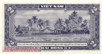 Vietnam, South - 2  Dong (#012a_UNC)