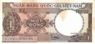 Vietnam/Süd - 1  Dong (#015a_AU)