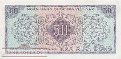 Vietnam/Süd - 50  Dong (#017a_XF)