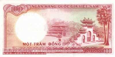 Vietnam, South - 100  Dong (#019a_XF)