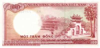 Vietnam, South - 100  Dong (#019b_AU)