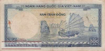 Vietnam/Süd - 500  Dong (#023a_F)