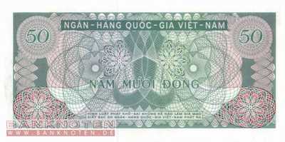 Vietnam, South - 50  Dong (#025a_UNC)