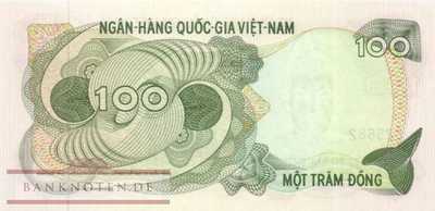 Vietnam/Süd - 100  Dong (#026a_UNC)
