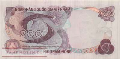 Vietnam, South - 200  Dong (#027a_UNC)