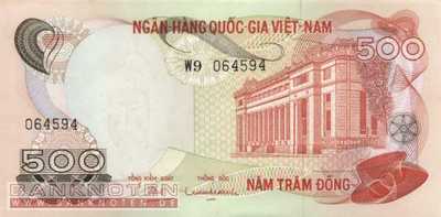 Vietnam/Süd - 500  Dong (#028a_UNC)