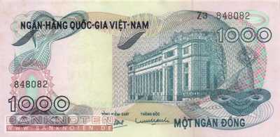 Vietnam, South - 1.000  Dong (#029a_UNC)