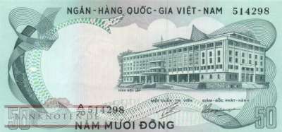 Vietnam/Süd - 50  Dong (#030a_UNC)