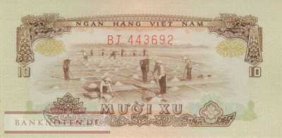 Vietnam/Süd - 10  Xu (#037a_UNC)