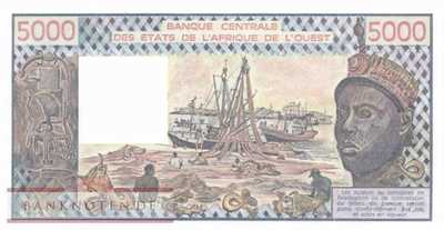 Ivory Coast - 5.000  Francs (#108Ai_UNC)