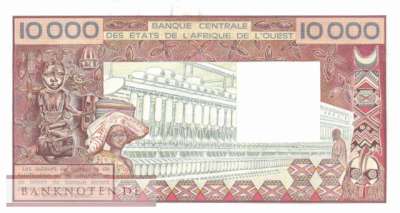 Ivory Coast - 10.000  Francs (#109Ad_UNC)