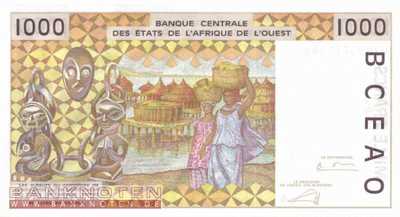 Ivory Coast - 1.000 Francs (#111Ak_UNC)