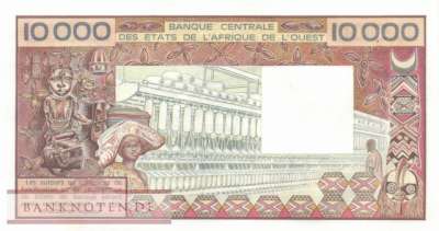 Benin - 10.000  Francs (#209Bi_AU)