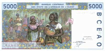Benin - 5.000  Francs (#213Bk_UNC)