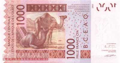 Benin - 1.000  Francs (#215Bd_UNC)