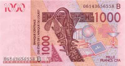 Benin - 1.000  Francs (#215Bd_UNC)