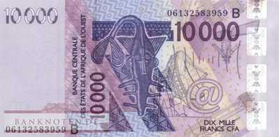 Benin - 10.000 Francs (#218Bd_UNC)