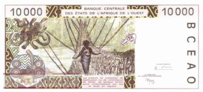 Burkina Faso - 10.000  Francs (#314Cj_UNC)