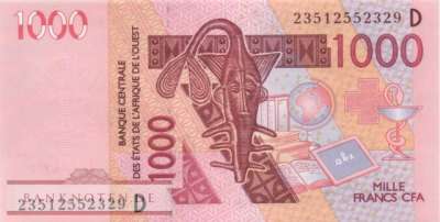 Mali - 1.000  Francs (#415Dw_UNC)