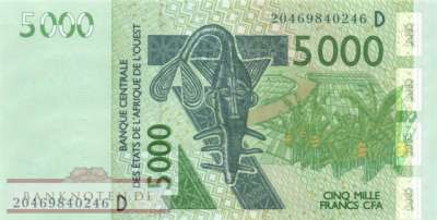 Mali - 5.000  Francs (#417Dt_UNC)