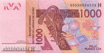 Niger - 1.000  Francs (#615Ha_UNC)