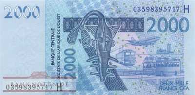 Niger - 2.000  Francs (#616Ha_UNC)