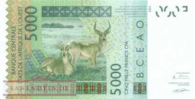 Niger - 5.000  Francs (#617Hc_UNC)