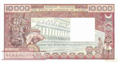 Senegal - 10.000  Francs (#709Kj_XF)