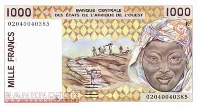 Senegal - 1.000 Francs (#711Kl_UNC)