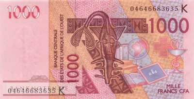 Senegal - 1.000  Francs (#715Kb_UNC)